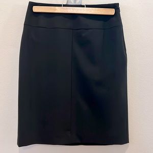 NWOT Banana Republic black midi pencil skirt